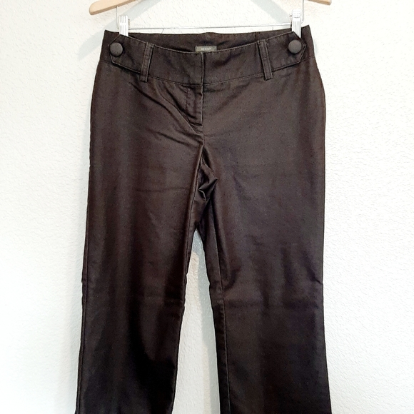⭐️5/$20 Hillard Hansons Brown Stretch Career Pants - Picture 1 of 8